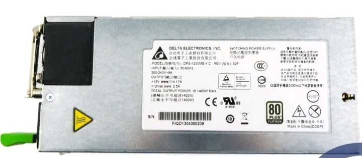 Серверний блок живлення Delta DPS-1200MB-1 C 1400W 80 Plus Platinum