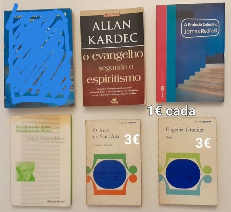 Diversos temas livros