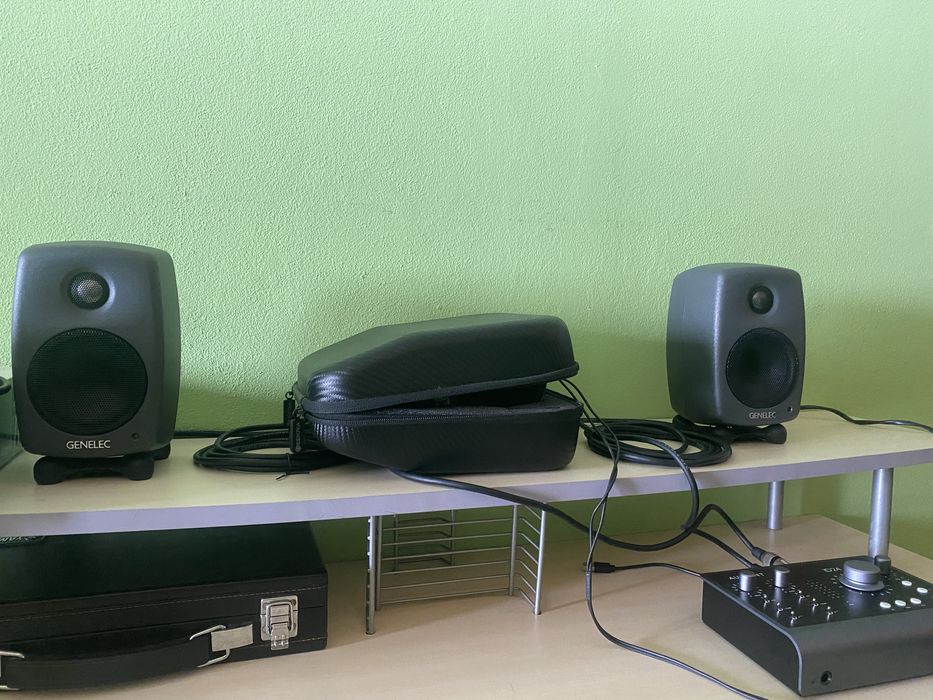 Monitores de estúdio Genelec 8010AP