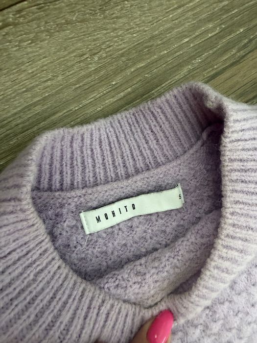 Liliowy sweter Mohito S