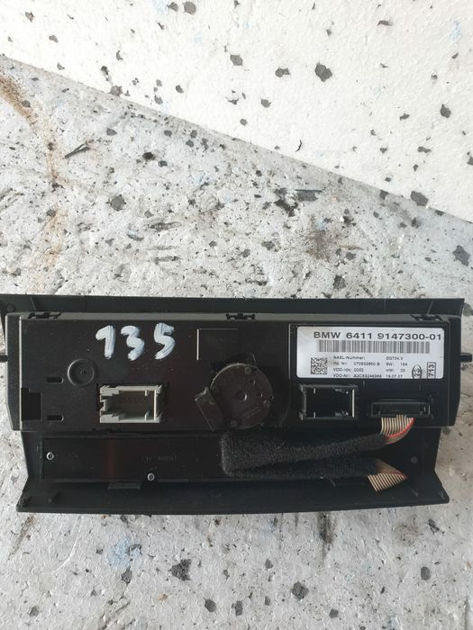 panel klimatyzacji BMW seria 3 e90 e91 e92 E87