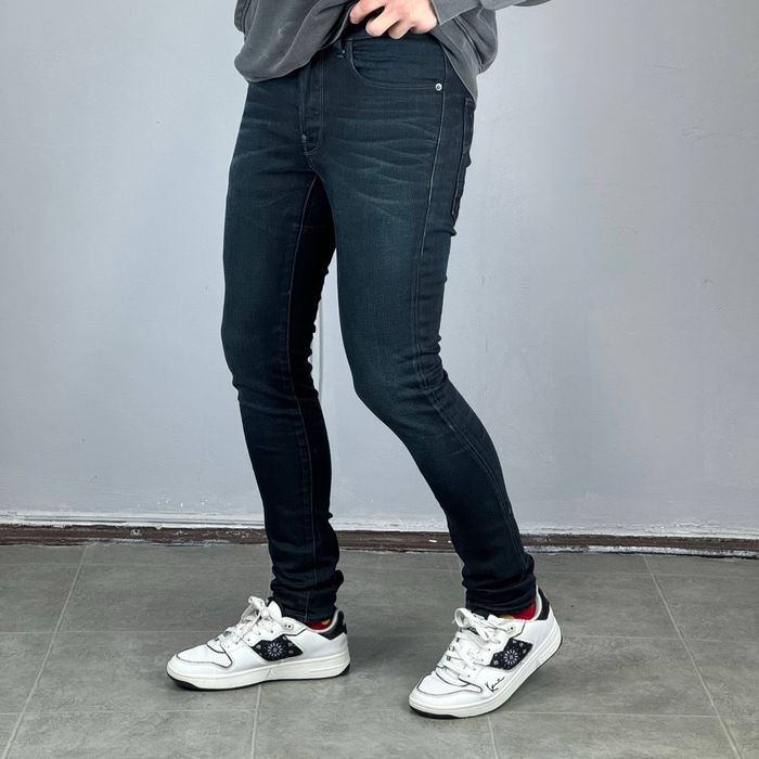 G Star Raw Blades Slim джинси штаны джинсы штани брюки слим фит деним одяг одежда классические прямые зауженые ж стар рав плотные синие скинни