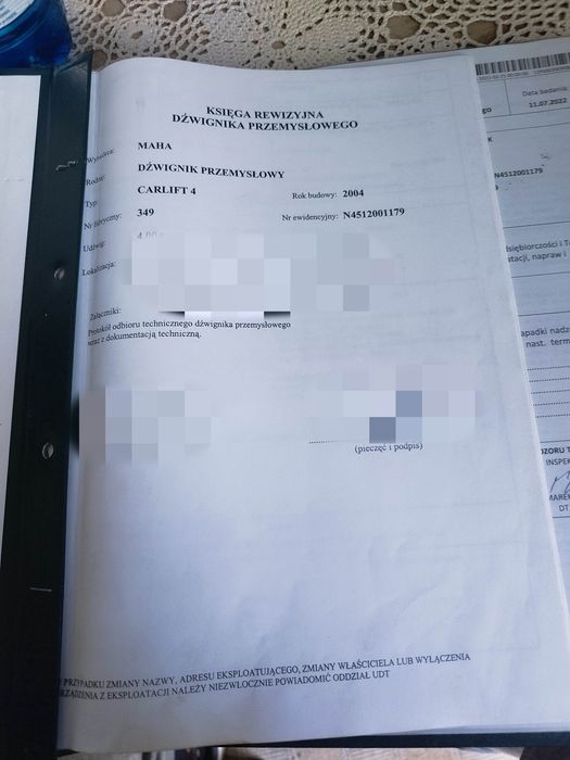 Podnośnik czterokolumnowy MAHA Carlift 4