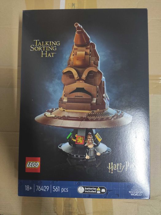 Lego Talking Sorting Hat Harry Potter 76429 Novo e selado