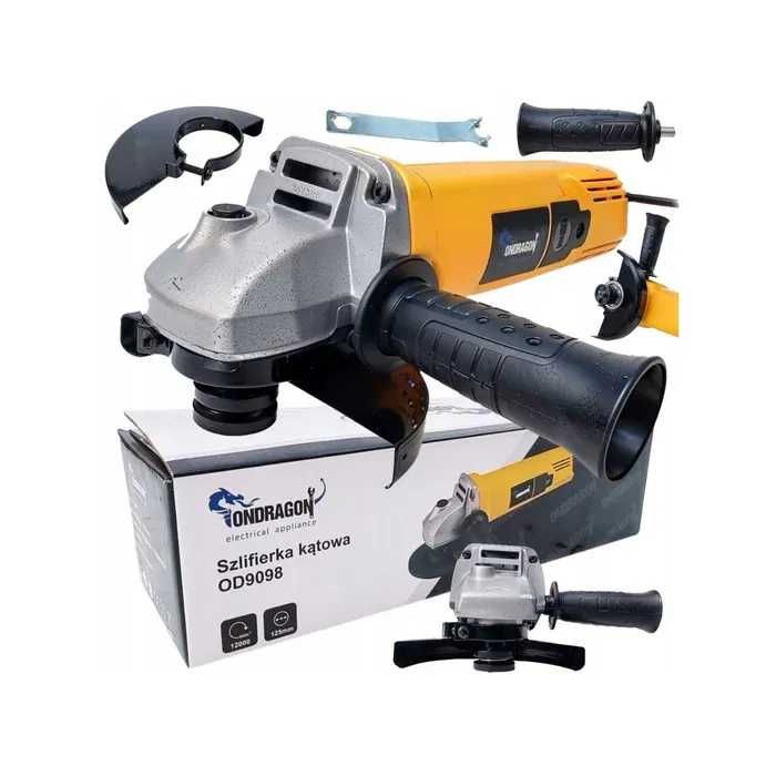 Szlifierka kątowa 125mm kątówka 1600w mocna diax elektryczna sieciowa