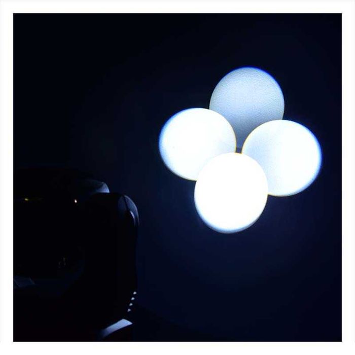 LIGHT4ME MINI SPOT 60 PRISM mała głowica ruchoma LED efekt dyskotekowy