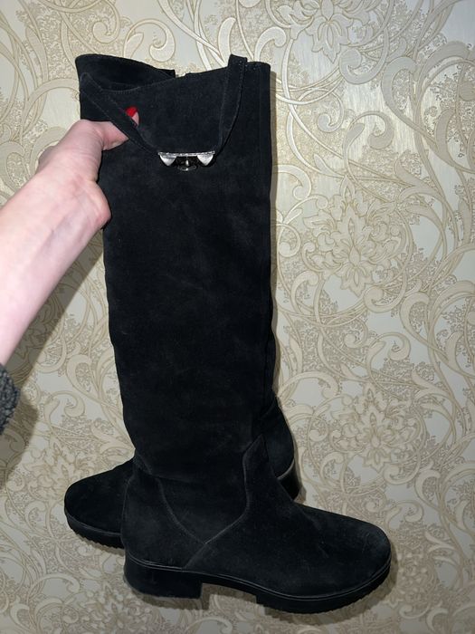 Чоботи замшеві 40-41 р