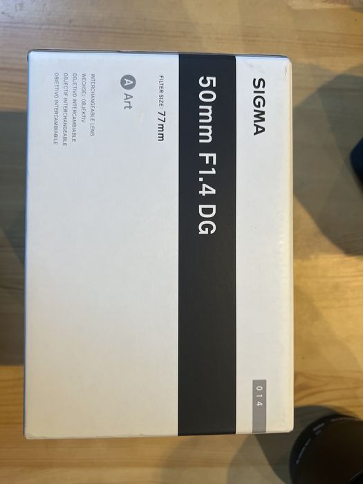 Canon Obiektyw sigma A art 50mm f1.4