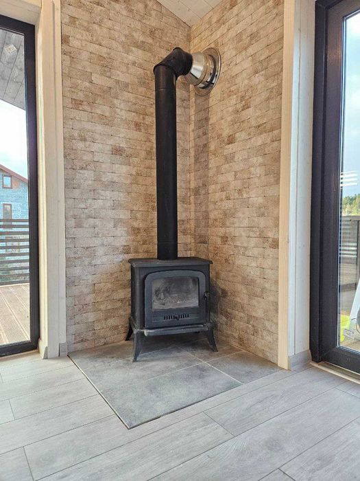 Каркасний будинок 54 м2 з двома терасами Ціна під ключ