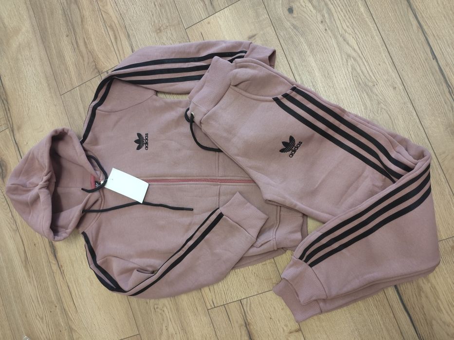 Komplet dresowy adidas 158-164 nowy spodnie+bluza