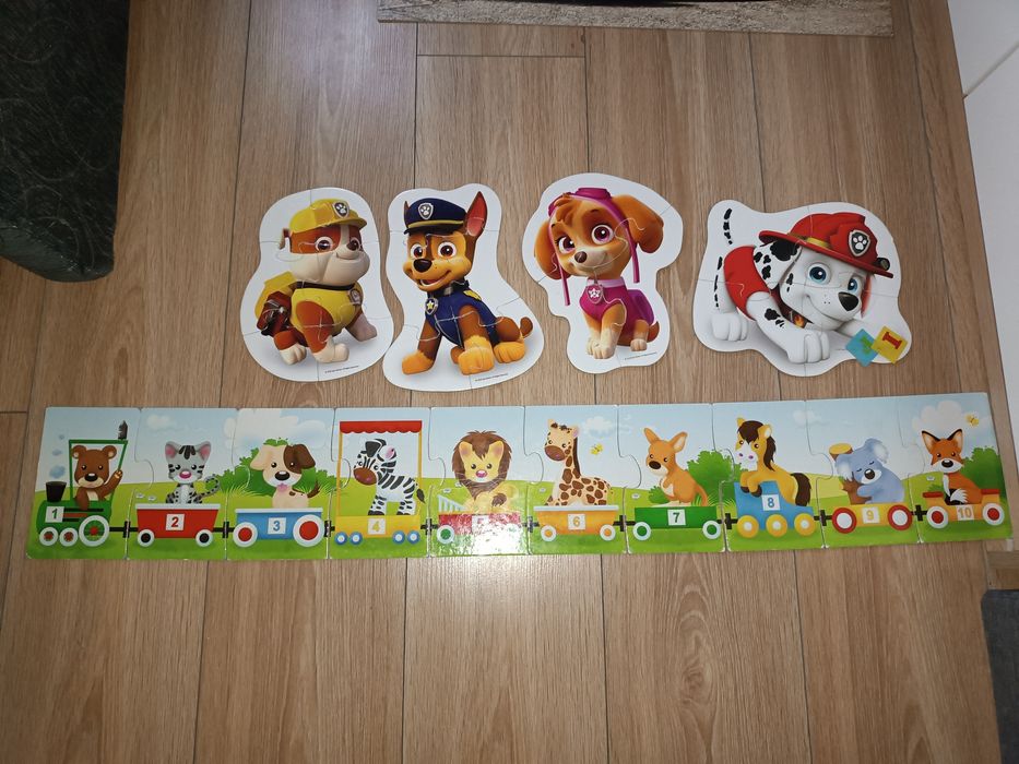 Pierwsze puzzle, puzzle dla małych dzieci