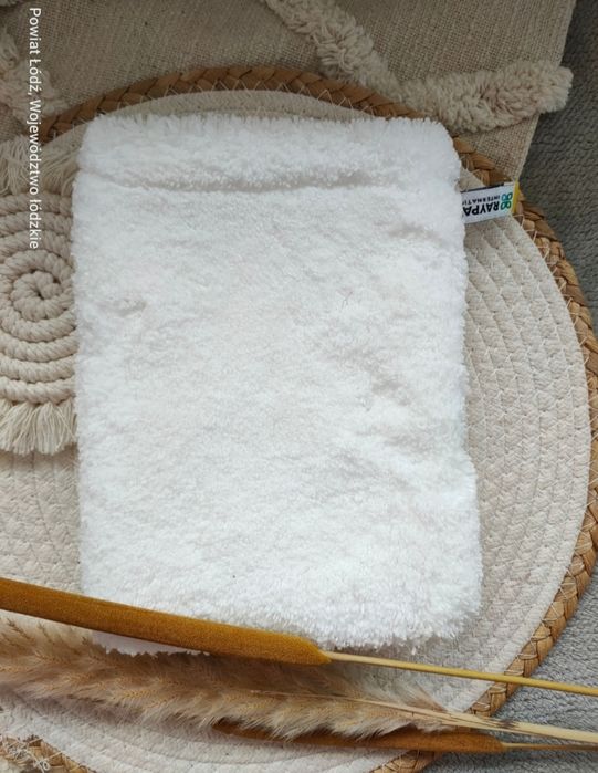 Rękawica biała Nova z żółtą metką M Raypath