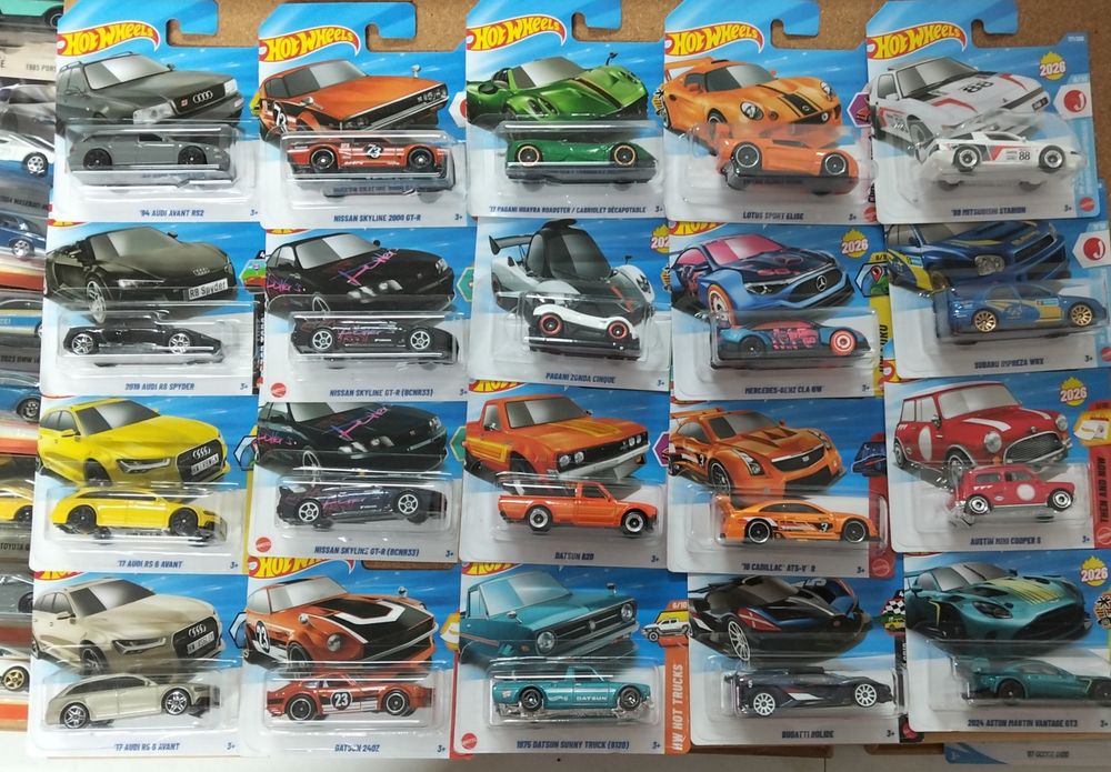 Hot wheels 3€uni