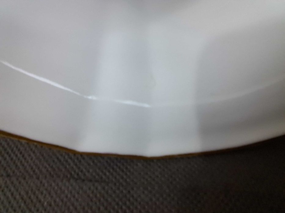 Wazon porcelanowy Furstenberg, złocony wys. 24,5 cm