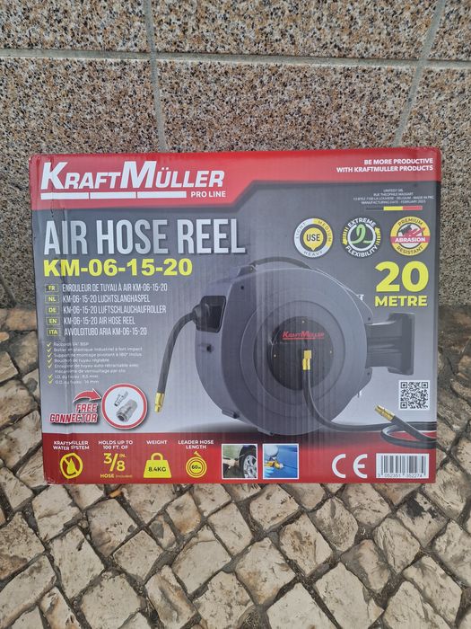 Enrolador de Mangueira de 20 metros