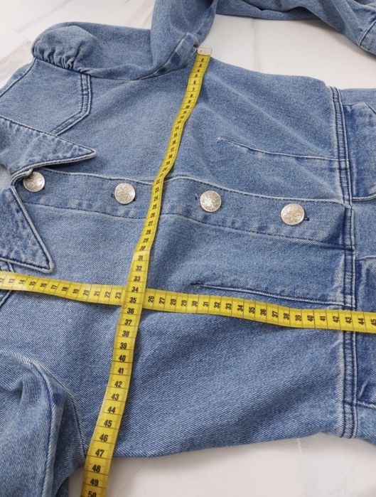 Asos M jeansowa sukienka tuba piękna nowa niebieska bawełna codzień