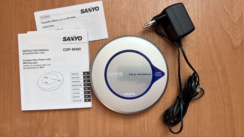 CD плеєр SANYO CDP-M480 MP-3 плеєр