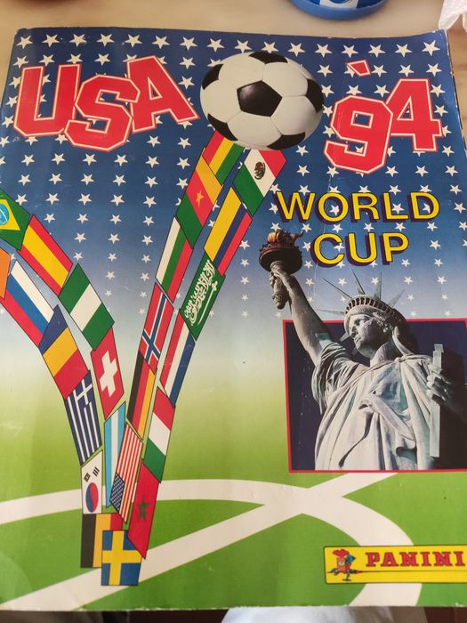 Caderneta de cromos Completa e Excelente estado-Mundial USA 1994