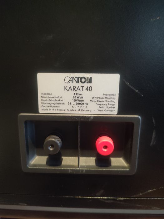 Canton karat 40 Звук!!!
