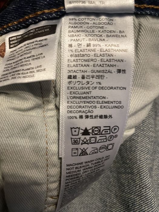 Levis 501 W31 L32 Float On Cloud DX