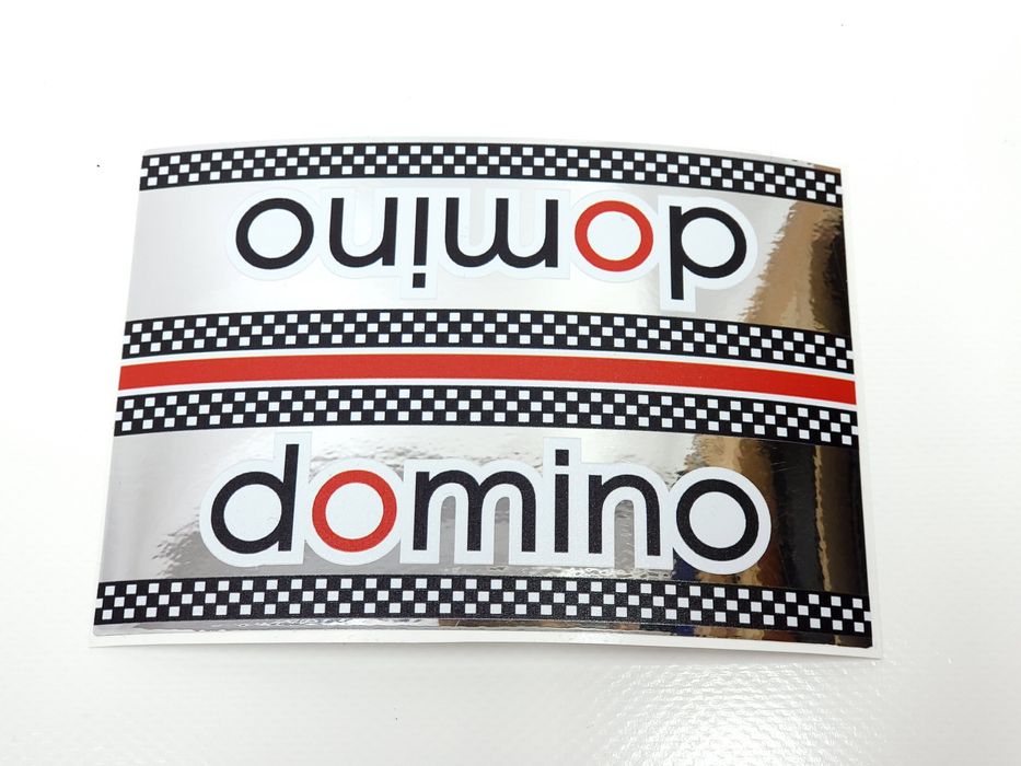 NOWA Naklejka Romet FSM Domino na ramę emblemat napis logo PRL