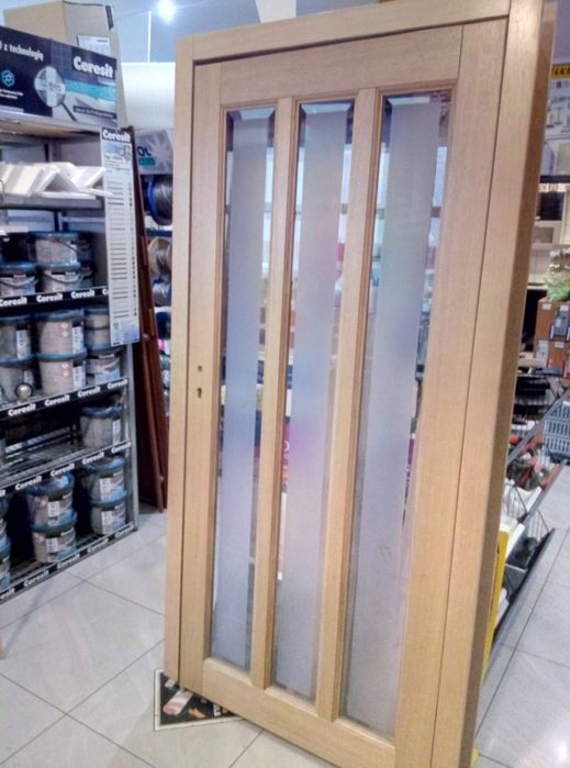 Drzwi wewnętrzne 90 lewe,dębowe