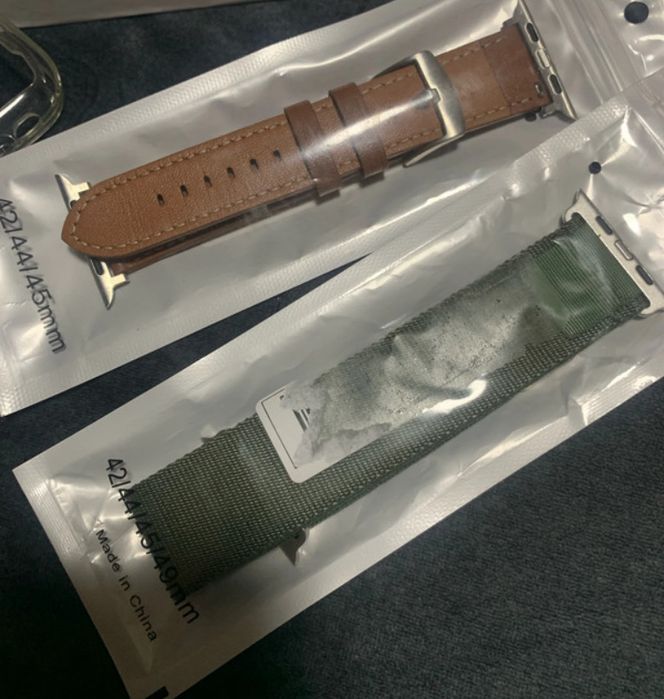 Smart watch 9 ultra como novo com 3 pulseiras novas