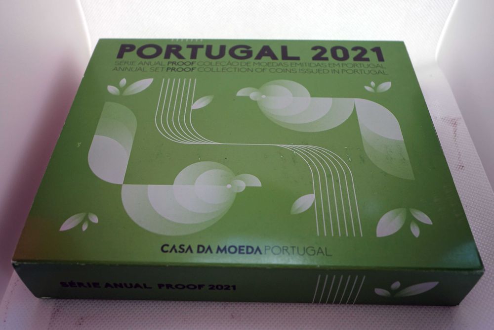 8 Moedas Portugal em Proof Caixa - 2021