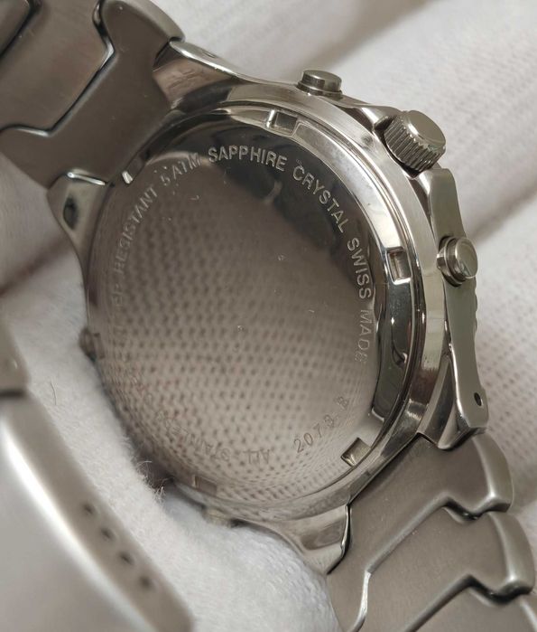 Чоловічий годинник Claude Bernard 10246 3 nin Chronograph 42mm Swiss