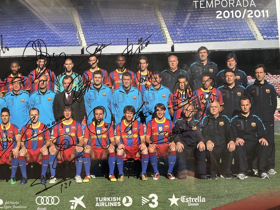 Autograf Messi oryginał i inni