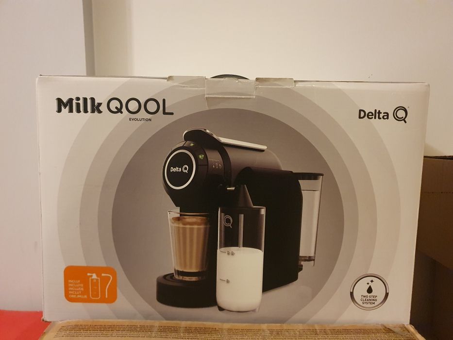 Ekspres kapsulkowy Delta Q Milk Qool Evolution + kapsułki 30 szt
