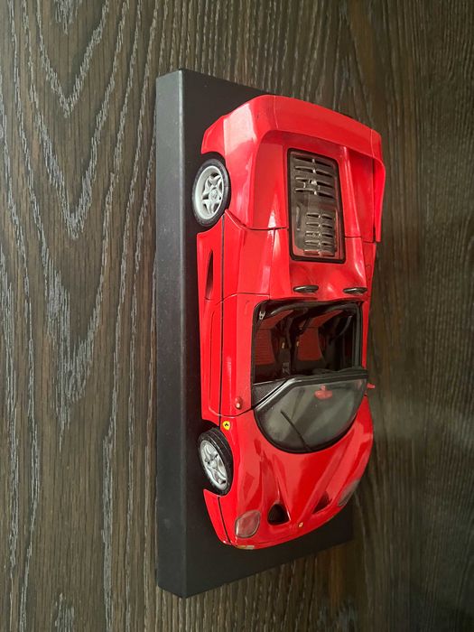 Lote 3 Miniaturas Ferrari - Bburago e Shell Collezione (C/ Base)