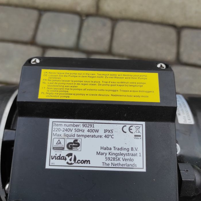 Pompa do filtracji basenu