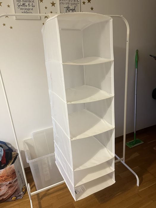 Charriot IKEA com OFERTA de arrumacao 6 compartimentos gama Skubb
