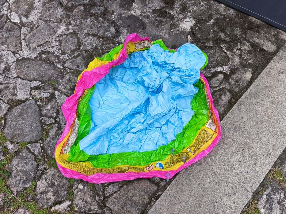 Insuflável para piscina