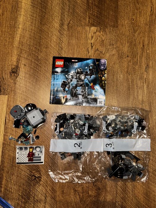 lego Marvel iron man klocki