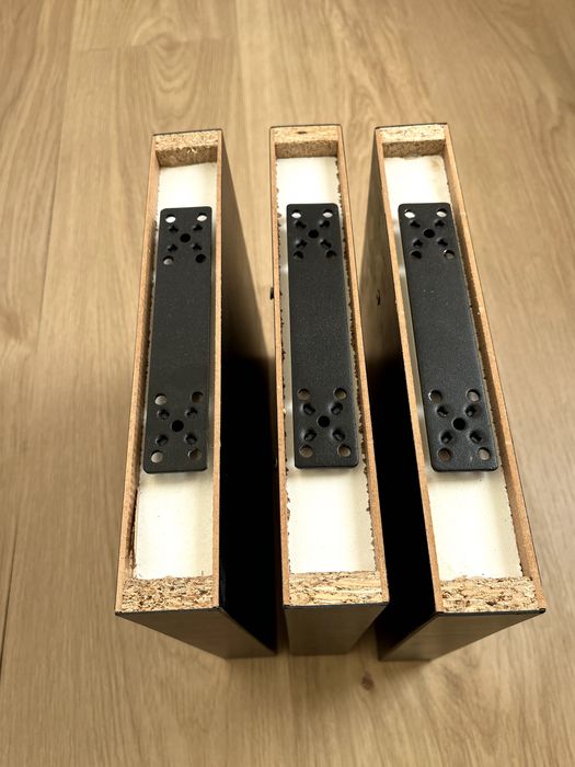 Conjunto de 3 Estantes de Parede Flutuantes