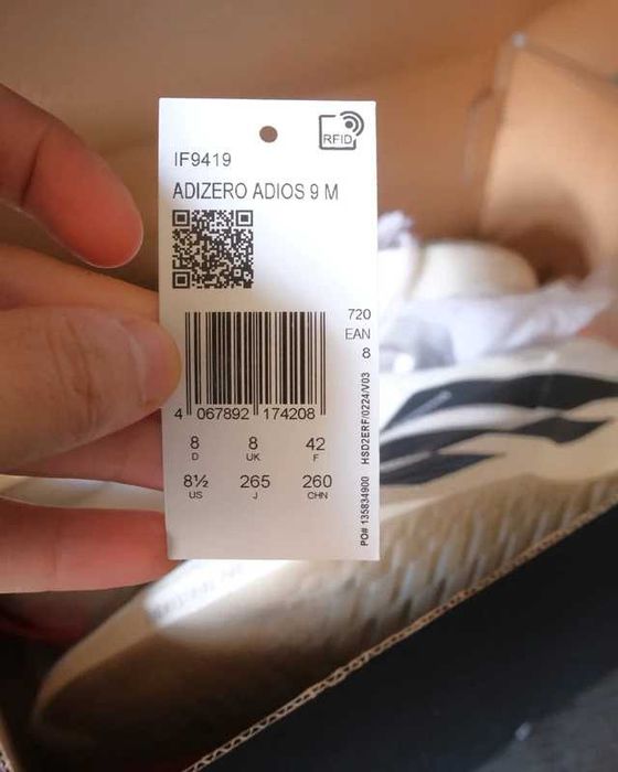 Adidas Adizero Adios 9
