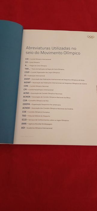 Carta Olímpica IPDJ de 2011
