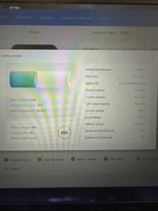 iPhone SE 2020 icloud