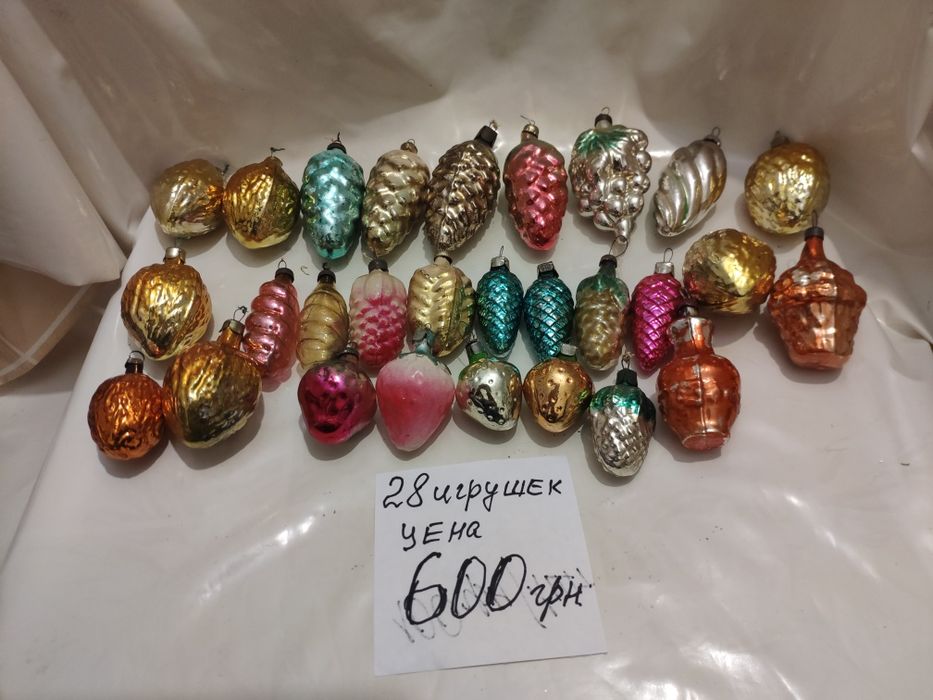 Набор новогодних игрушек