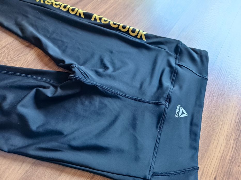 Leginsy długie damskie Reebok speedwick roz s