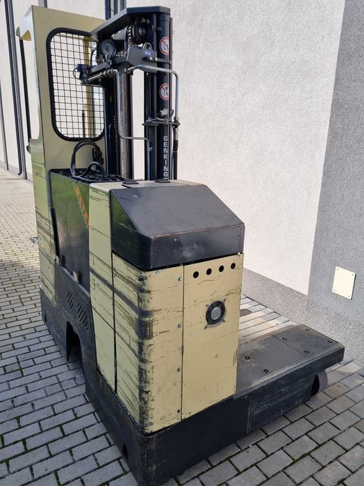 Wózek widłowy boczny HUBTEX MS-16 do dłużyc 4-kierunkowy 5m triplex