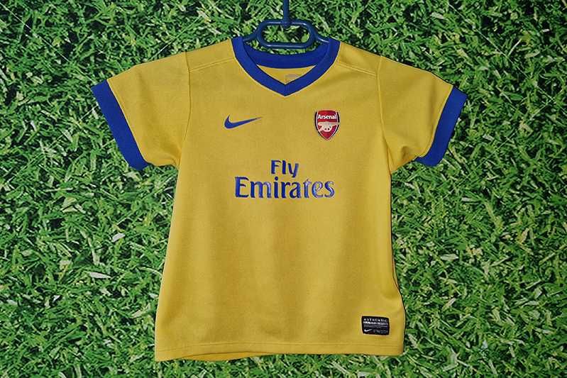 Arsenal Football Club Nike DriFit 2013-14 away rozmiar: S 104-110
