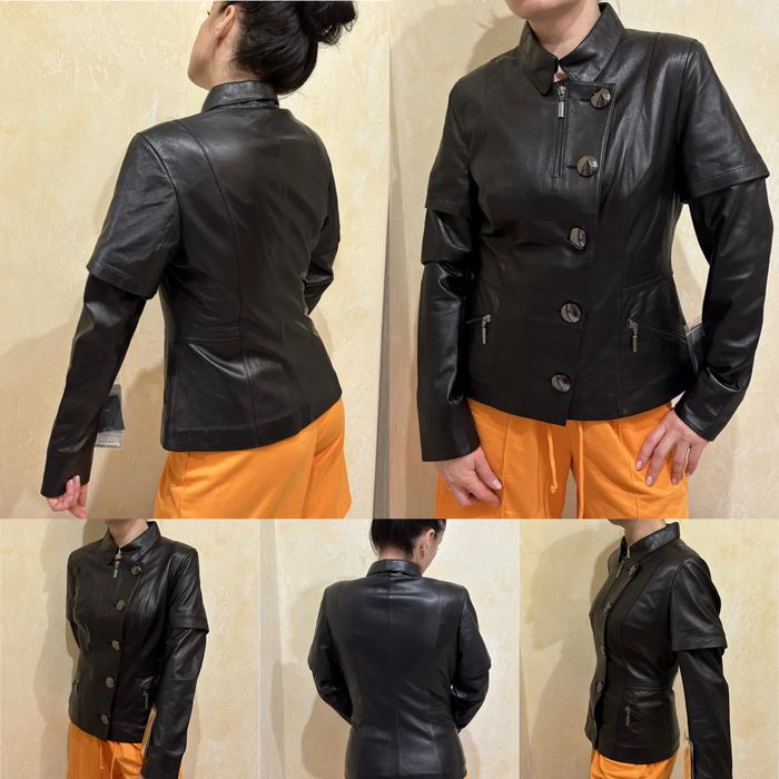 Шкіряна куртка, косуха, хс,с,м,л