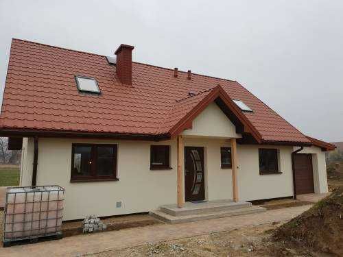 Dom Kamilek 123m2 parterowy z poddaszem