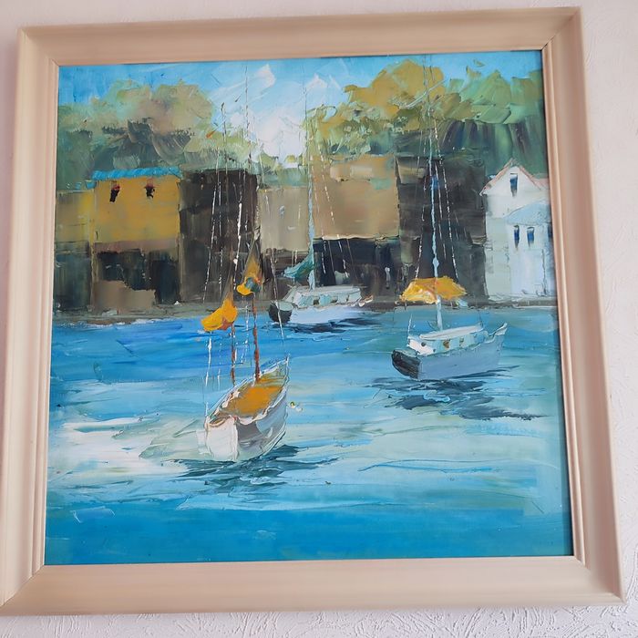 Картина маслом на холсте 67/67