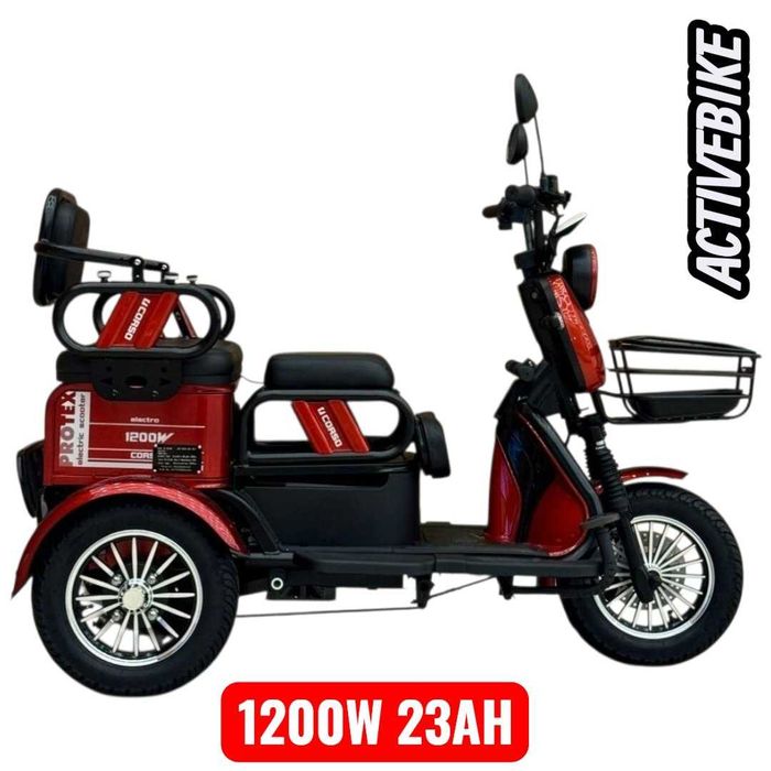 Електричний трицикл Corso Protex