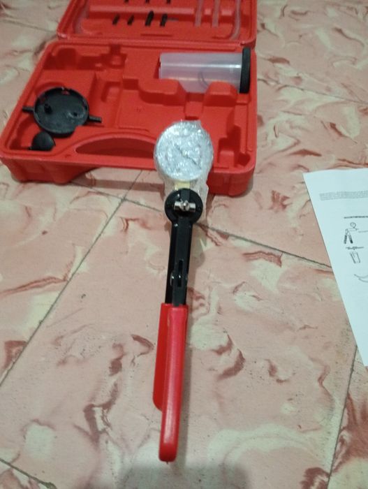 Bomba de vácuo manual para purga de travões