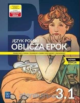 NOWE Oblicza epok klasa 3 część 1 PODSTAWA 2024 WSiP